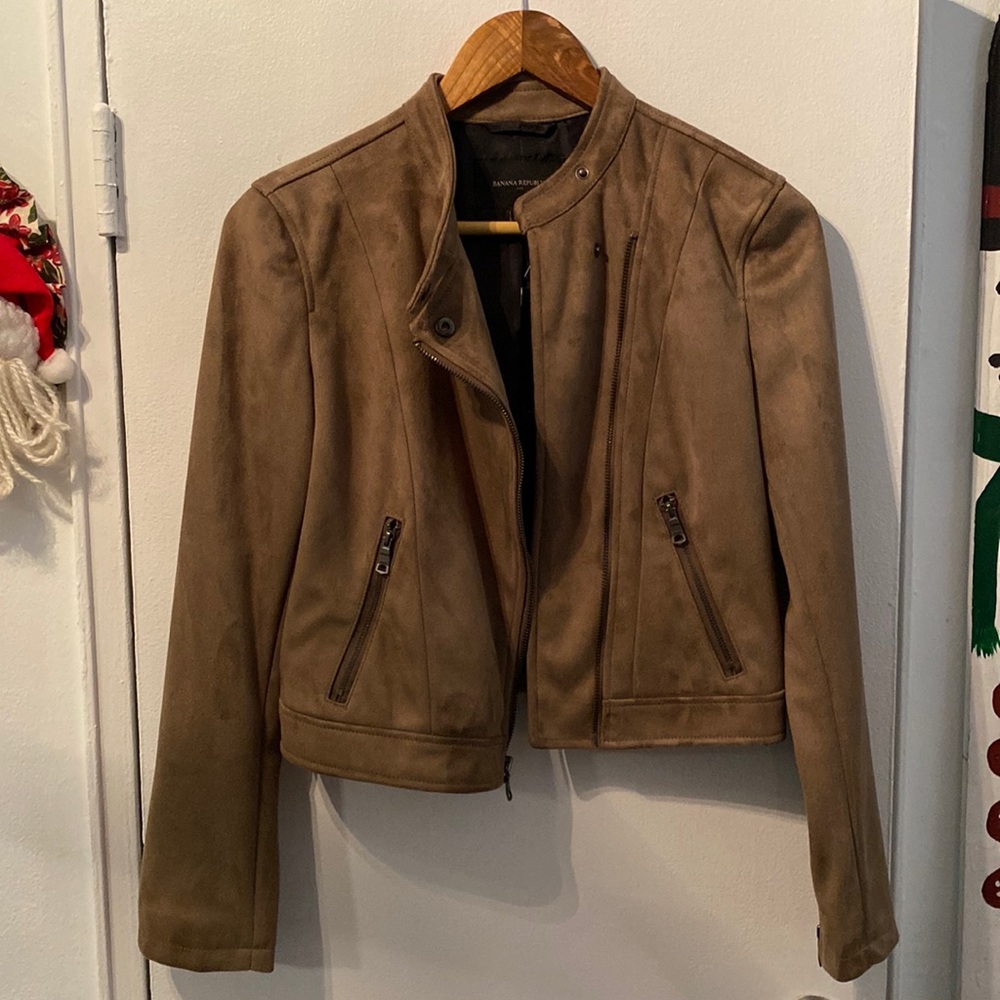 Vegan Suede Jacket